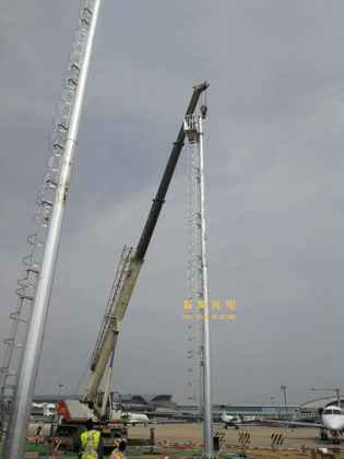 首都機場20米、30米監控桿